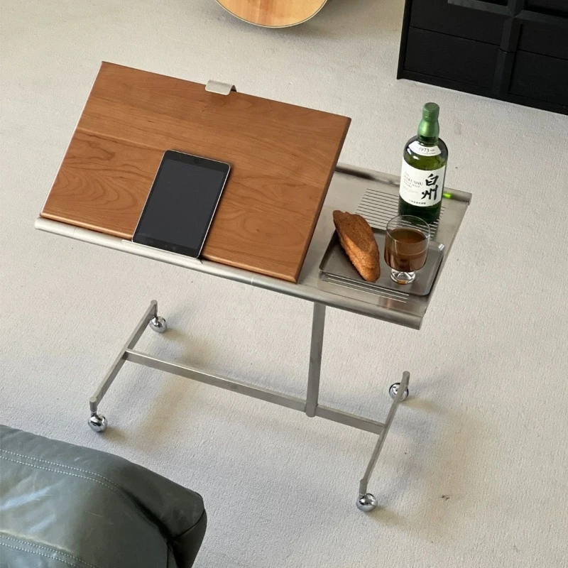 Mobile solid wood wheeled trolley coffee table sheet music rack can be lifted and lowered side table
Mobile solid wood wheeled trolley coffee table sheet music rack can be lifted and lowered side table