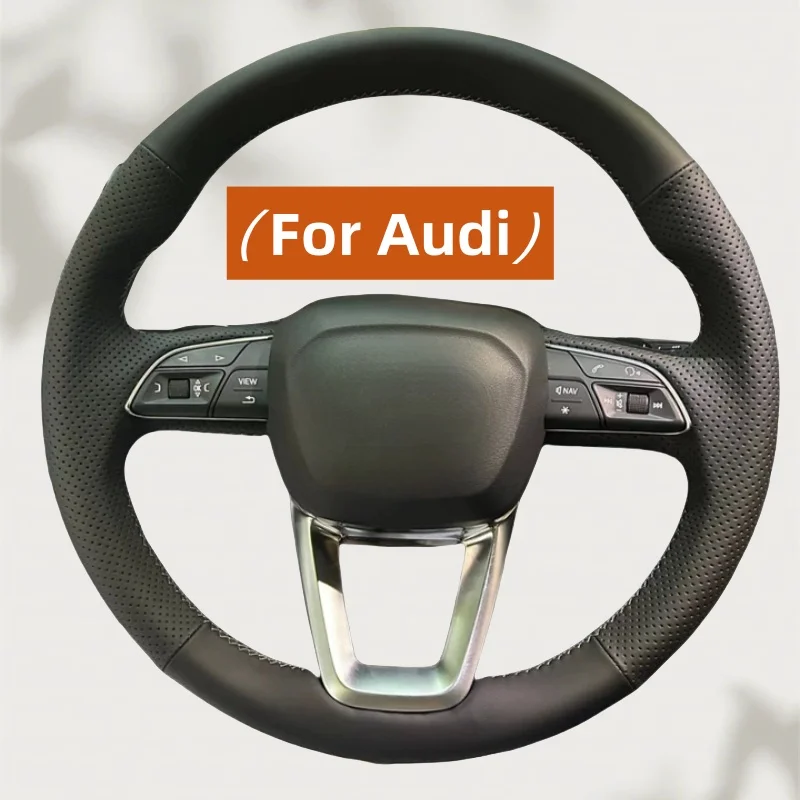 Плетеный чехол на руль автомобиля, ручное шитье из микрофибры для AUDI A6L Q7 Q3 Q5 A7 A5 A3 A4L A8L A8 Q5L Q8 A7L E-TRON
Плетеный чехол на руль автомобиля, ручное шитье из микрофибры для AUDI A6L Q7 Q3 Q5 A7 A5 A3 A4L A8L A8 Q5L Q8 A7L E-TRON