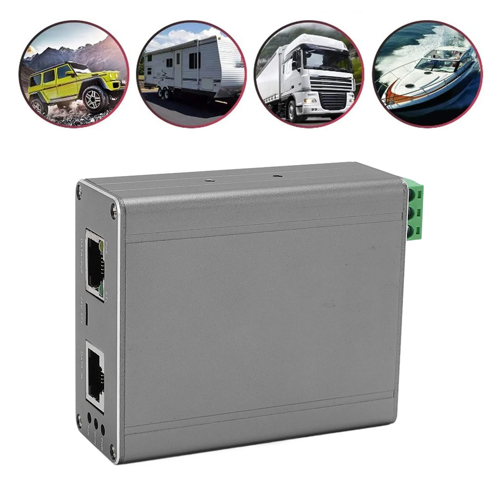 Double Input PoE Injector Gigabit PoE Injector DC12V-51V Input 150W DC57V Output Ethernet PoE Adapter for Gen 3 Standard Drive
Double Input PoE Injector Gigabit PoE Injector DC12V-51V Input 150W DC57V Output Ethernet PoE Adapter for Gen 3 Standard Drive
