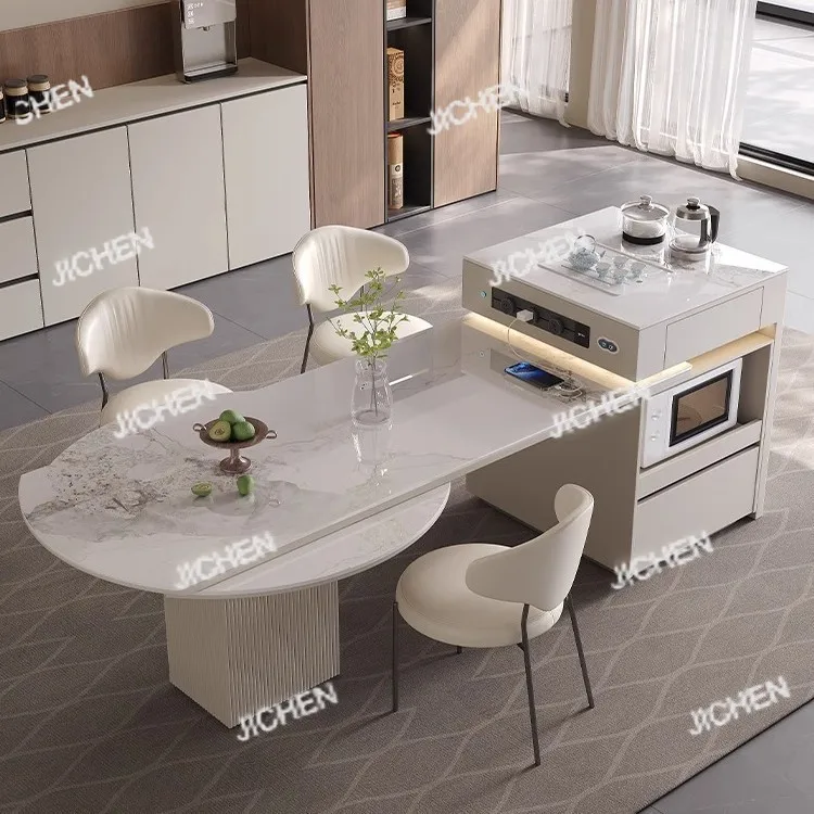 JYC High-grade Rock Slab Collapse Variable Round Integrated Square And Round Dual-purpose Retractable Folding Island Dining Tabl
JYC High-grade Rock Slab Collapse Variable Round Integrated Square And Round Dual-purpose Retractable Folding Island Dining Tabl