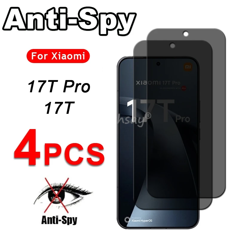 Privacy Screen Glass For Xiaomi 17T Pro Glass Anti-Spy Screen Protector Film Xiaomi 17T Pro Tempered Glass Xiaomi 17T Pro Film
Privacy Screen Glass For Xiaomi 17T Pro Glass Anti-Spy Screen Protector Film Xiaomi 17T Pro Tempered Glass Xiaomi 17T Pro Film