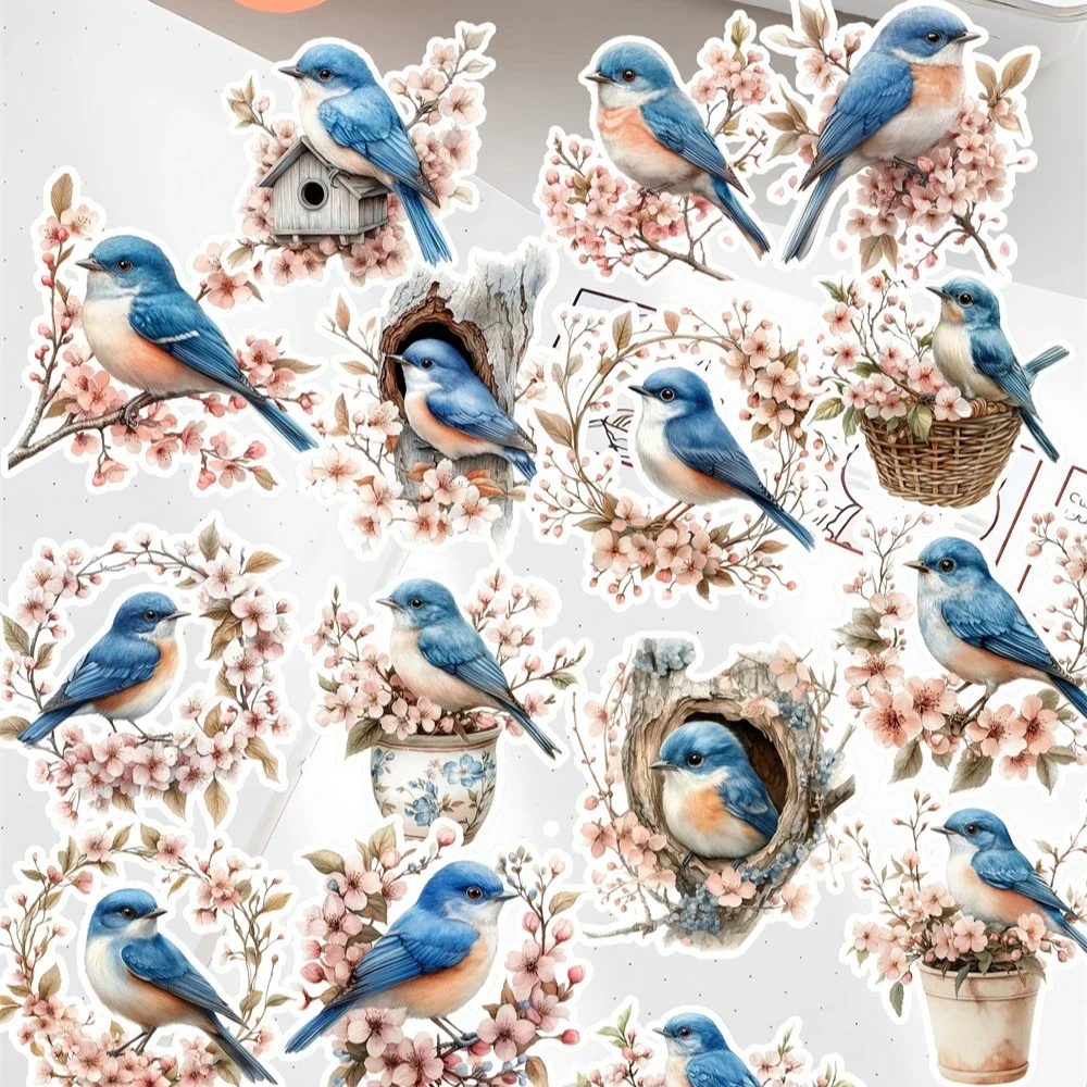 18pcs Retro Hand cherry blossoms and birds stickers Funny Decoration DIY Scrapbooking Journal Phone Diary Album Planner
18pcs Retro Hand cherry blossoms and birds stickers Funny Decoration DIY Scrapbooking Journal Phone Diary Album Planner