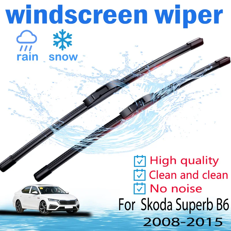 For Skoda Superb B6 2008 - 2015 Front Window 2009 2010 2011 2012 2013 2014 24"+18"Windscreen Windshield Wiper Blades Kit
For Skoda Superb B6 2008 - 2015 Front Window 2009 2010 2011 2012 2013 2014 24"+18"Windscreen Windshield Wiper Blades Kit