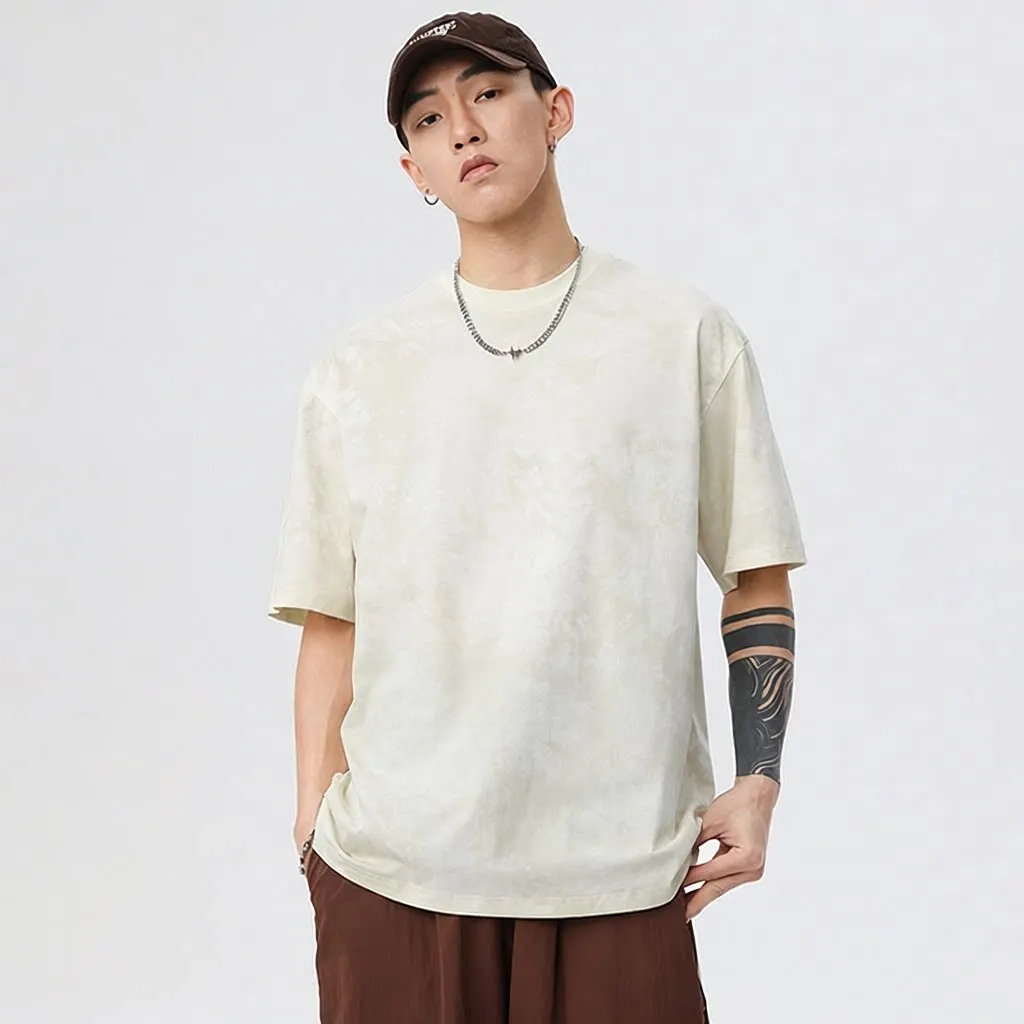 Loose Short Sleeve T-Shirt Men's Summer Fashion Brand Large Size American Style Printed Half Sleeve Boys' Embroidered Body Shirt
Loose Short Sleeve T-Shirt Men's Summer Fashion Brand Large Size American Style Printed Half Sleeve Boys' Embroidered Body Shirt