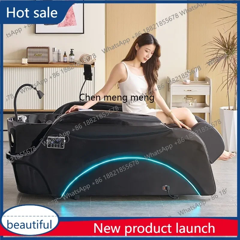 A6239 Electric massage shampoo bed Barber shop Automatic water circulation Fumigation head treatment bed with water heater
A6239 Electric massage shampoo bed Barber shop Automatic water circulation Fumigation head treatment bed with water heater
