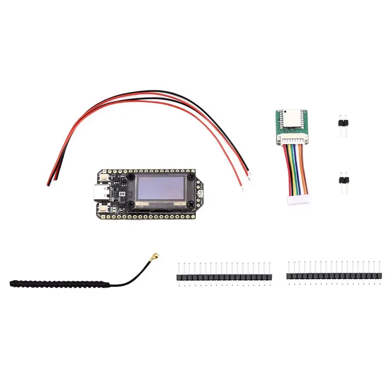 Плата разработки Y43A-Lora 32 V4 ESP32 IoT для Meshtastic, Wi-Fi, Bluetooth, многофункциональная, 0.96 дюйма, с модулем GPS
Плата разработки Y43A-Lora 32 V4 ESP32 IoT для Meshtastic, Wi-Fi, Bluetooth, многофункциональная, 0.96 дюйма, с модулем GPS