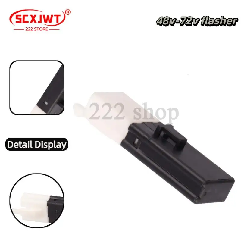 Universal 48-72V motorcycle electric scooter LED lighting scooter flasher electric scooter flasher turn signal mute controller
Universal 48-72V motorcycle electric scooter LED lighting scooter flasher electric scooter flasher turn signal mute controller