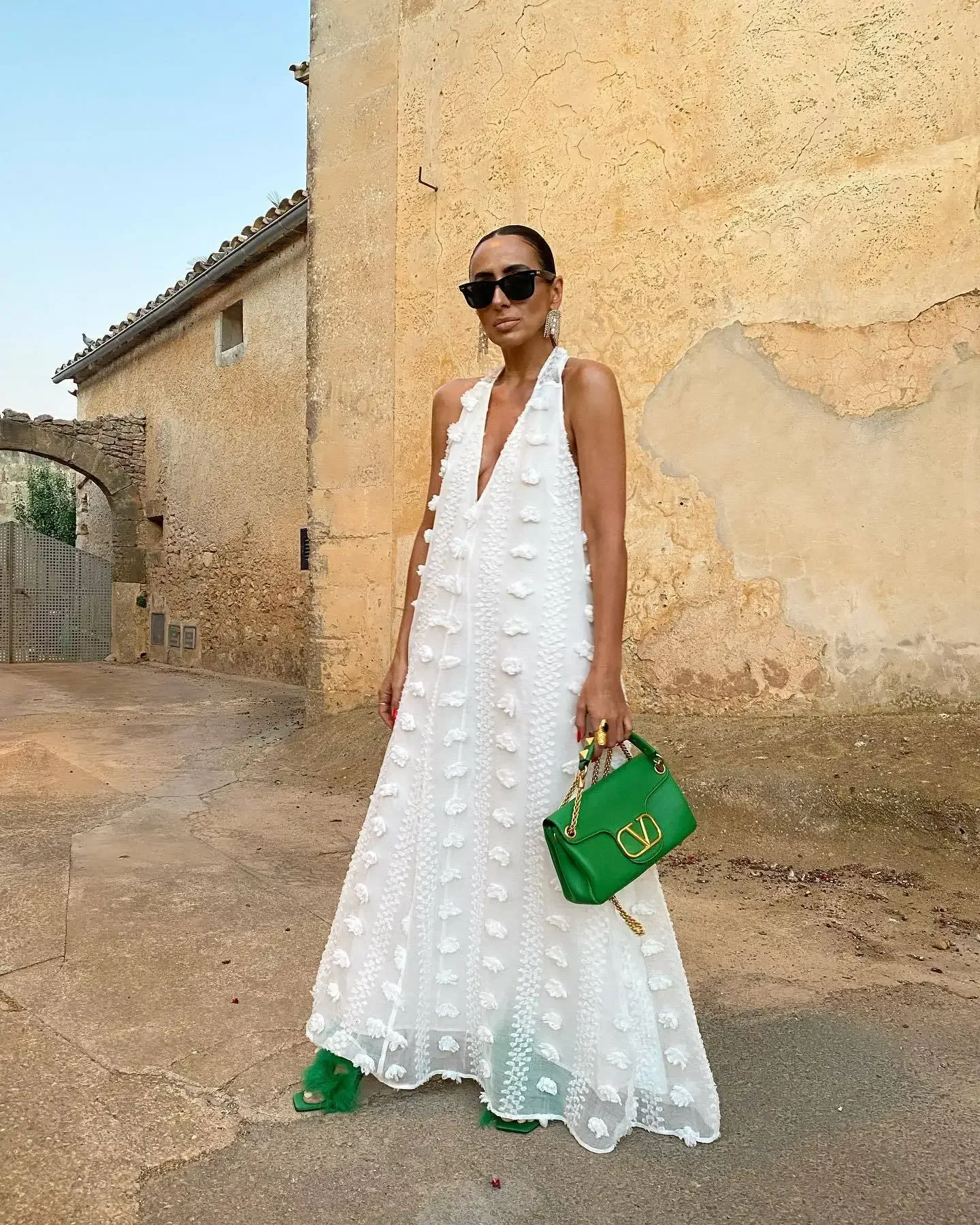 Sleeveless Halter Dress Women V Neck Backless Beach Long Robe 2023 Lace Up Floral Holiday Sundress Female Streamer Party Dresses
Sleeveless Halter Dress Women V Neck Backless Beach Long Robe 2023 Lace Up Floral Holiday Sundress Female Streamer Party Dresses
