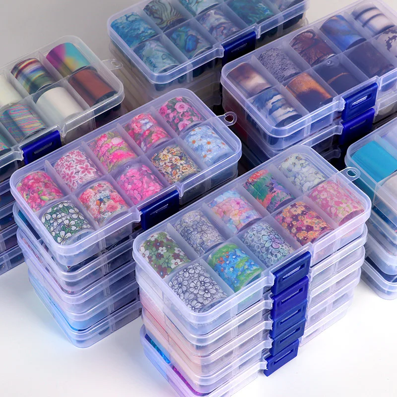 10-color Boxed Nail Art Flower Starry Sky Paper Set Aurora Color Laser Starry Sky Paper Lace Nail Sticker Transfer Sticker
10-color Boxed Nail Art Flower Starry Sky Paper Set Aurora Color Laser Starry Sky Paper Lace Nail Sticker Transfer Sticker