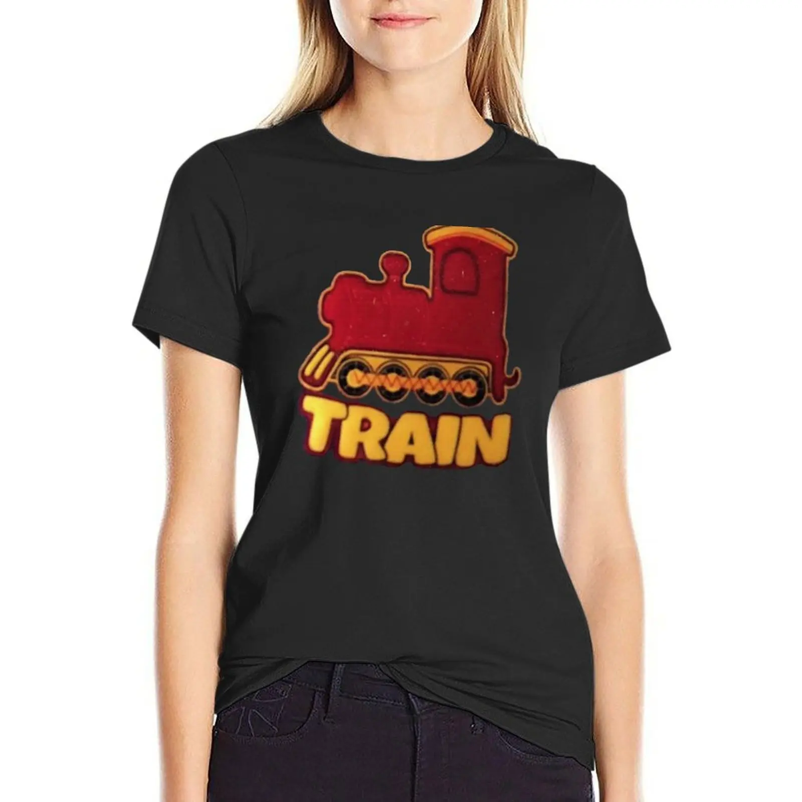 Goldberg's Train T-Shirt funny Short sleeve tee cute tops tees t-shirts for Women cotton
Goldberg's Train T-Shirt funny Short sleeve tee cute tops tees t-shirts for Women cotton
