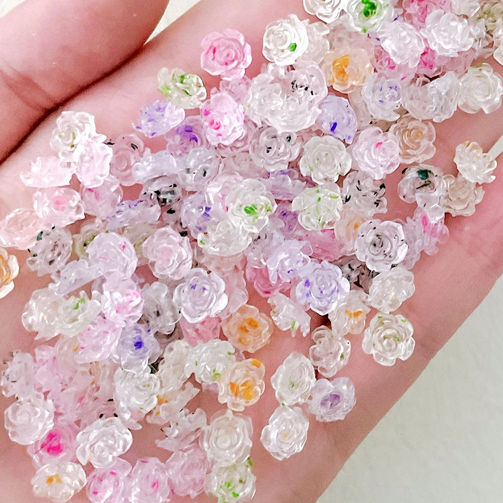 50PCS Natural Dried Flower Petal Fragments Clear 3D Acrylic Nail Art Decoration Rose Charms Accessories Manicure Supplies Parts
50PCS Natural Dried Flower Petal Fragments Clear 3D Acrylic Nail Art Decoration Rose Charms Accessories Manicure Supplies Parts