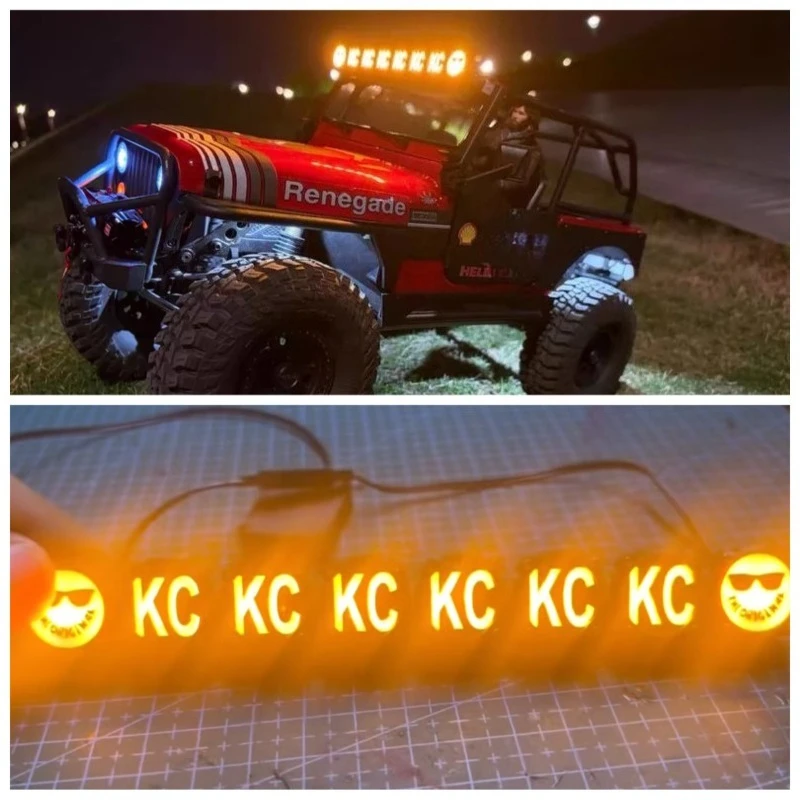 For Axial SCX10 III Jeep CJ-7 1/10 RC Crawler 6‑Hole KC Style LED Spot Light Lamp Set Roof Top Crawler Light Upgrade Parts
For Axial SCX10 III Jeep CJ-7 1/10 RC Crawler 6‑Hole KC Style LED Spot Light Lamp Set Roof Top Crawler Light Upgrade Parts
