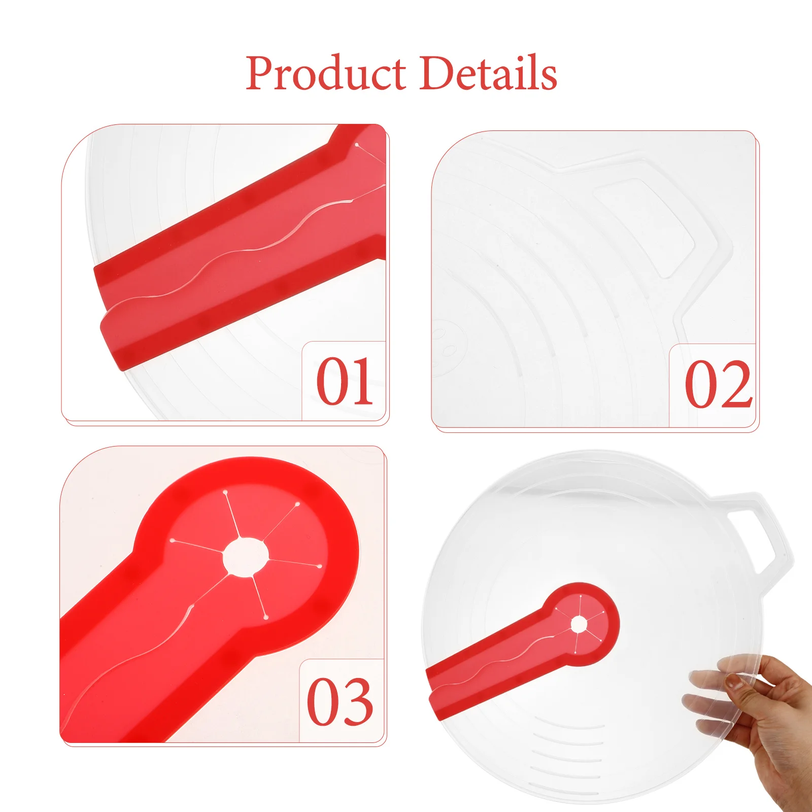 Anti-Splash Cover Reusable Splatter Guard For Mixing Bowl Egg Whisking Baking Tool Kitchen Cooking Supply Easy Clean
Anti-Splash Cover Reusable Splatter Guard For Mixing Bowl Egg Whisking Baking Tool Kitchen Cooking Supply Easy Clean