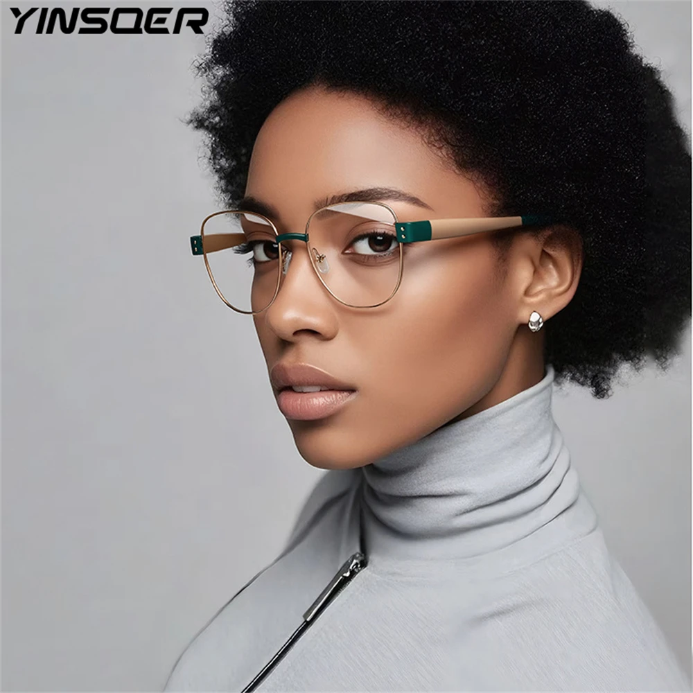 YINSQER модные овальные персонализированные дизайнерские мужские и женские очки для чтения с защитой от синего света, цилиндрические линзы по индивидуальному заказу по рецепту
YINSQER модные овальные персонализированные дизайнерские мужские и женские очки для чтения с защитой от синего света, цилиндрические линзы по индивидуальному заказу по рецепту