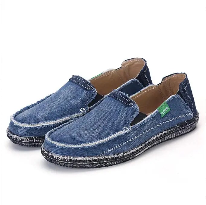 2025 Summer New Men's Denim Canvas Shoes Lightwight Breathable Beach Shoes Fashion Casual Soft Flat Loafers Big Size 45
2025 Summer New Men's Denim Canvas Shoes Lightwight Breathable Beach Shoes Fashion Casual Soft Flat Loafers Big Size 45
