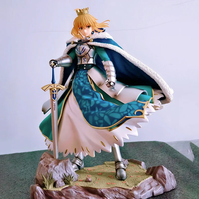 Fate Stone Quilt King Artoria Figure Toy Crown Designation King Arthur Miniature Doll Dull Hairy Swordsman Table Ornament Gift
Fate Stone Quilt King Artoria Figure Toy Crown Designation King Arthur Miniature Doll Dull Hairy Swordsman Table Ornament Gift