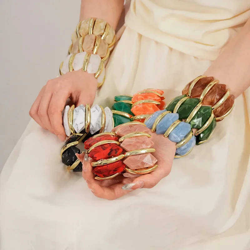 Korean Style Irregular Elastic Bracelet Simple Fashion Bracelet Design Niche Jewelry for Women Ornament
Korean Style Irregular Elastic Bracelet Simple Fashion Bracelet Design Niche Jewelry for Women Ornament