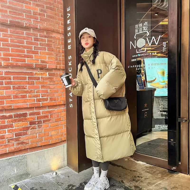 2023 New Women Down Cotton Coat Winter Jacket Female Mid Length Version Parkas Loose Large Size Thick Outwear Versatile Overcoat
2023 New Women Down Cotton Coat Winter Jacket Female Mid Length Version Parkas Loose Large Size Thick Outwear Versatile Overcoat