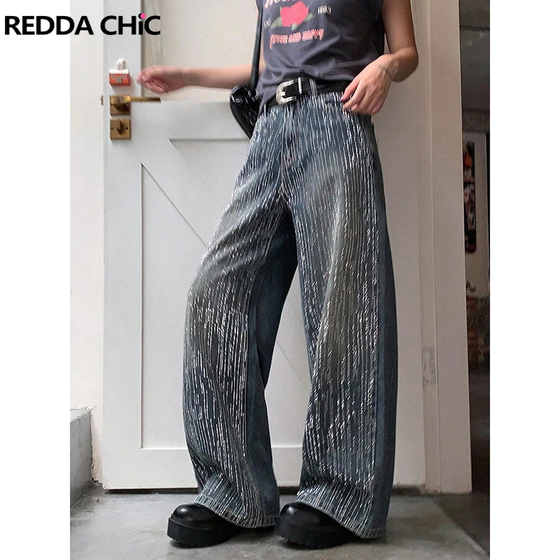 REDDACHiC Y2k женские джинсы со стразами вечерние блестящие тяжелые потертые брюки с высокой талией и широкими штанинами для вечеринок фестиваль уличная одежда
REDDACHiC Y2k женские джинсы со стразами вечерние блестящие тяжелые потертые брюки с высокой талией и широкими штанинами для вечеринок фестиваль уличная одежда