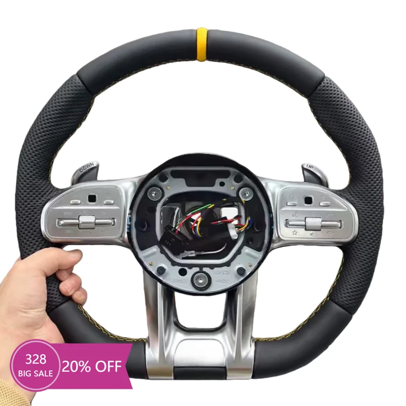 Новый руль с подрулевыми переключателями для Mercedes-Benz W205, W176, W246, W212, W204, W213, W219, W222, E63, G63, G65, GT63
Новый руль с подрулевыми переключателями для Mercedes-Benz W205, W176, W246, W212, W204, W213, W219, W222, E63, G63, G65, GT63