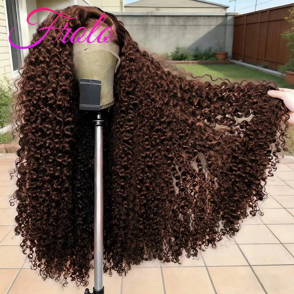 Deep Wave Human Hair Wig 200 Density Chocolate Brown 13x6 Hd Lace Frontal Wig Pre PluckeBrazilian Curly Human Hair Wig For Women
Deep Wave Human Hair Wig 200 Density Chocolate Brown 13x6 Hd Lace Frontal Wig Pre PluckeBrazilian Curly Human Hair Wig For Women