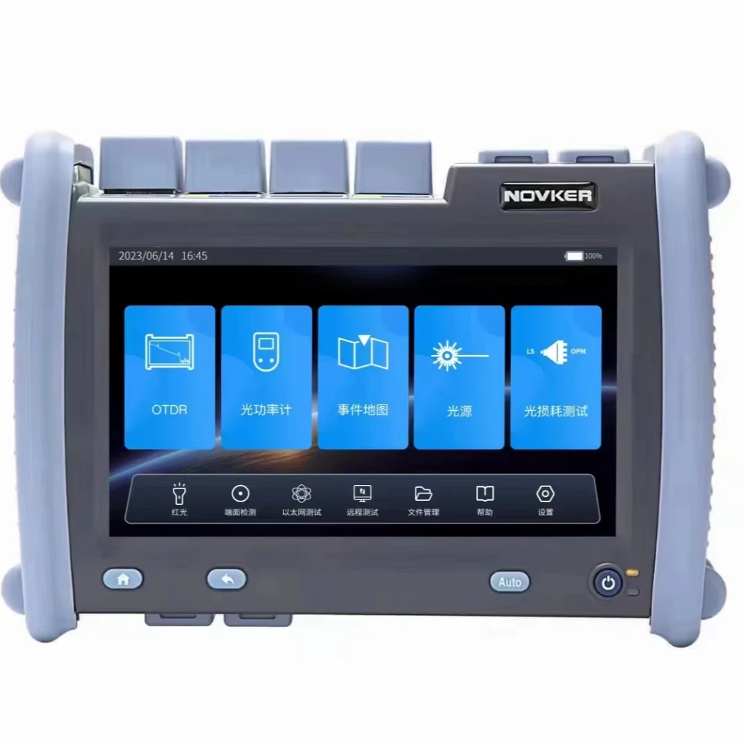 High-performance CFiber Optic New OTDR 7 Inch Color Screen China Brand OTDR Generate PDF One Click 
High-performance CFiber Optic New OTDR 7 Inch Color Screen China Brand OTDR Generate PDF One Click