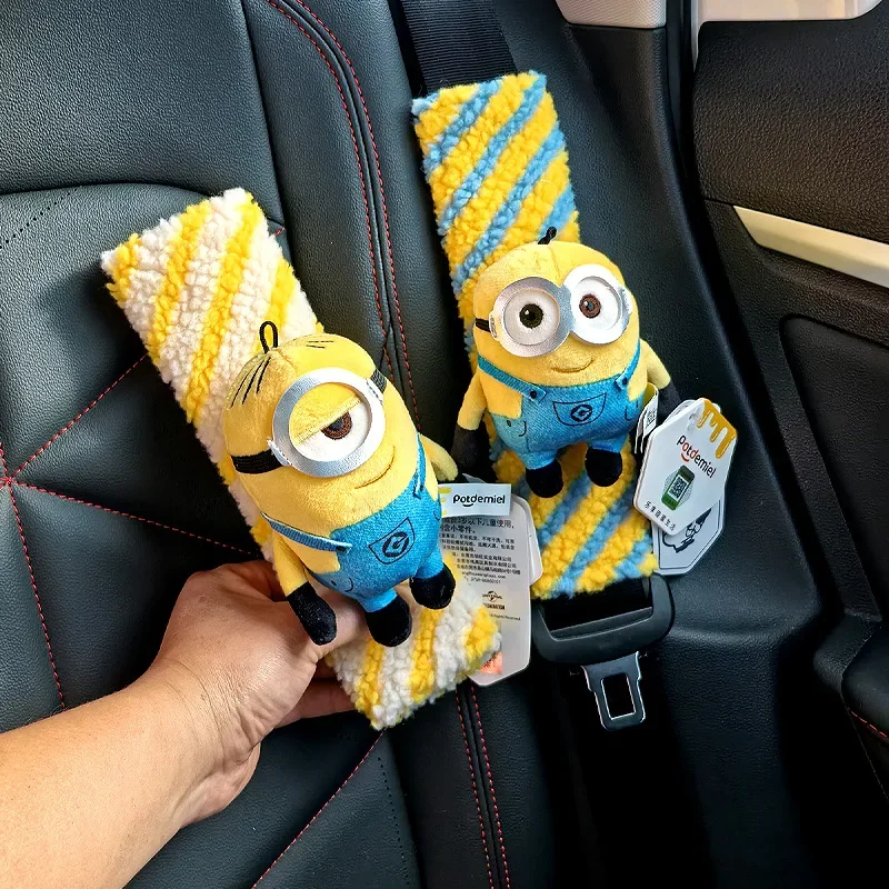 Minionsed New Arrival Car Seat Belt Shoulder Pads Soft Comfortable Breathable Protective Cover for Auto Interior Decoration
Minionsed New Arrival Car Seat Belt Shoulder Pads Soft Comfortable Breathable Protective Cover for Auto Interior Decoration