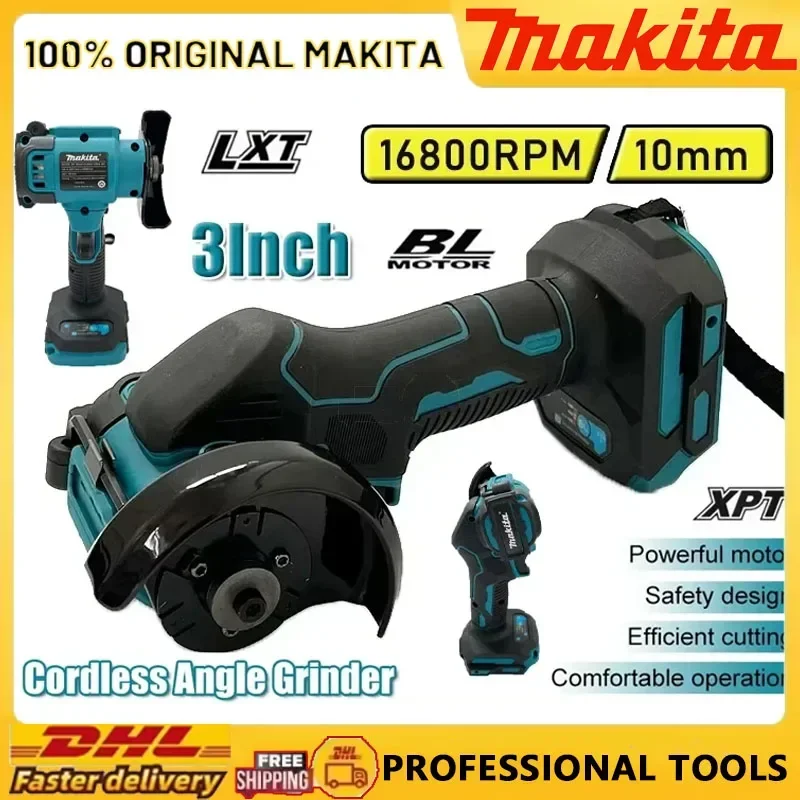 Аккумуляторная угловая шлифмашина Makita 3 дюйма, беспроводная угловая шлифмашина 3 дюйма, электрический отрезной инструмент, циркулярная пила, электроинструмент 18В 20В
Аккумуляторная угловая шлифмашина Makita 3 дюйма, беспроводная угловая шлифмашина 3 дюйма, электрический отрезной инструмент, циркулярная пила, электроинструмент 18В 20В