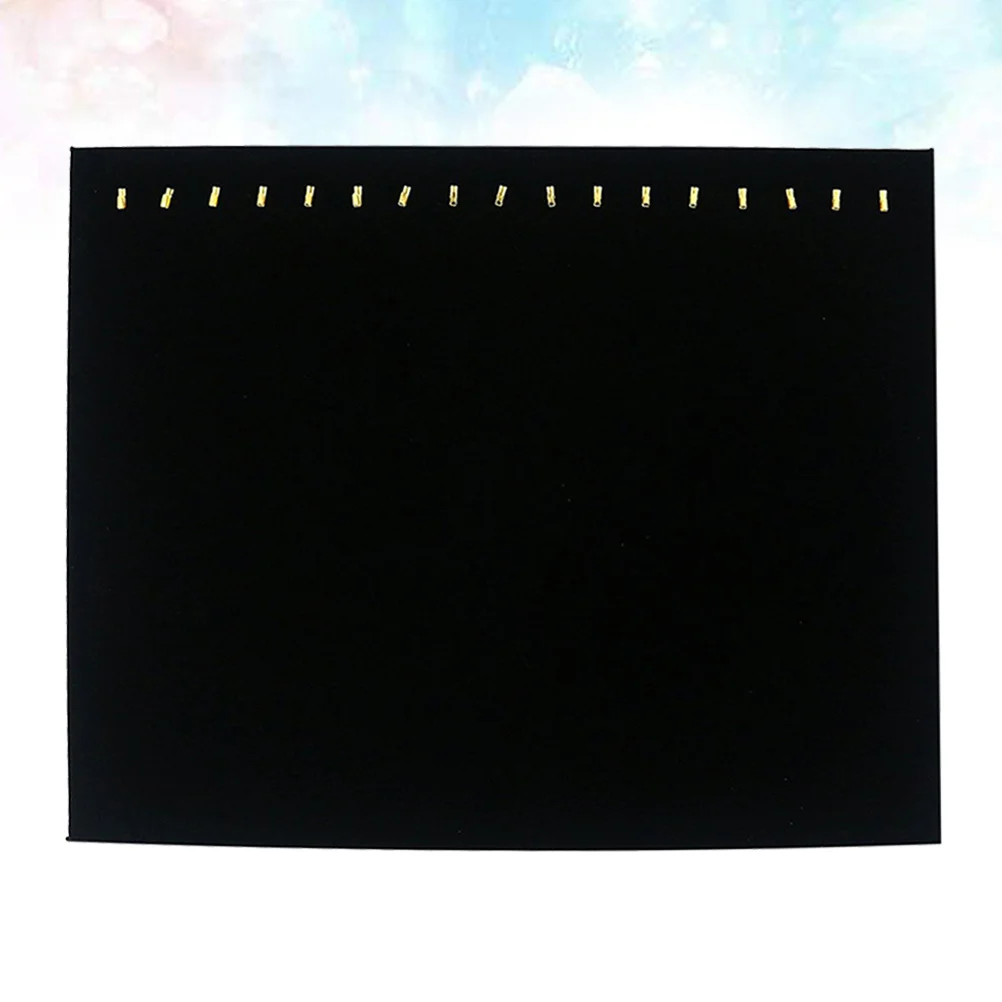 1 шт., 17 крючков, подставка для ювелирных изделий, черная, складная, для колье, портативная подставка для браслетов, легкий органайзер для магазина и дома
1 шт., 17 крючков, подставка для ювелирных изделий, черная, складная, для колье, портативная подставка для браслетов, легкий органайзер для магазина и дома