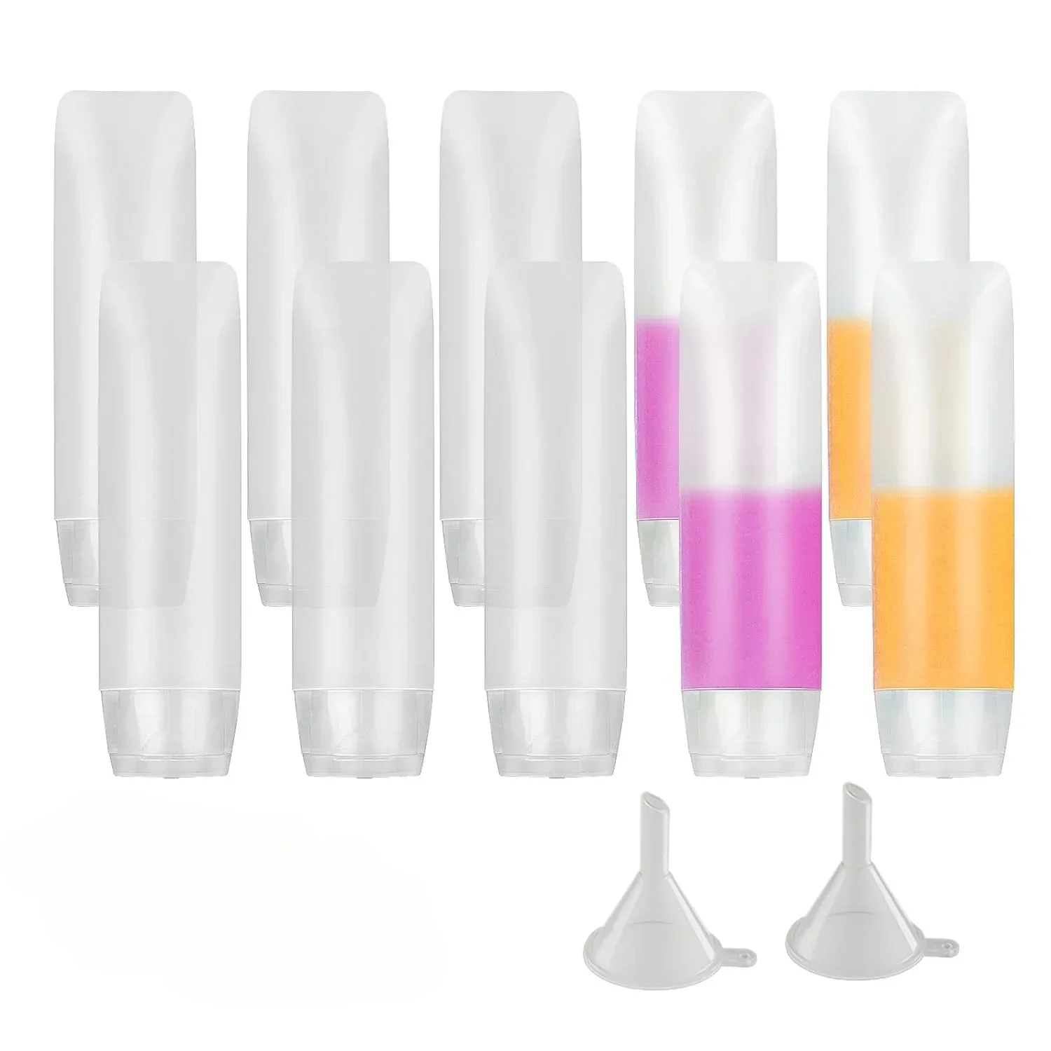 50PCS 30/50ml Travel Size Plastic Squeeze Bottles for Shampoo Face Cream Liquid TSA Approved Makeup Toiletry Cosmetic Containers
50PCS 30/50ml Travel Size Plastic Squeeze Bottles for Shampoo Face Cream Liquid TSA Approved Makeup Toiletry Cosmetic Containers