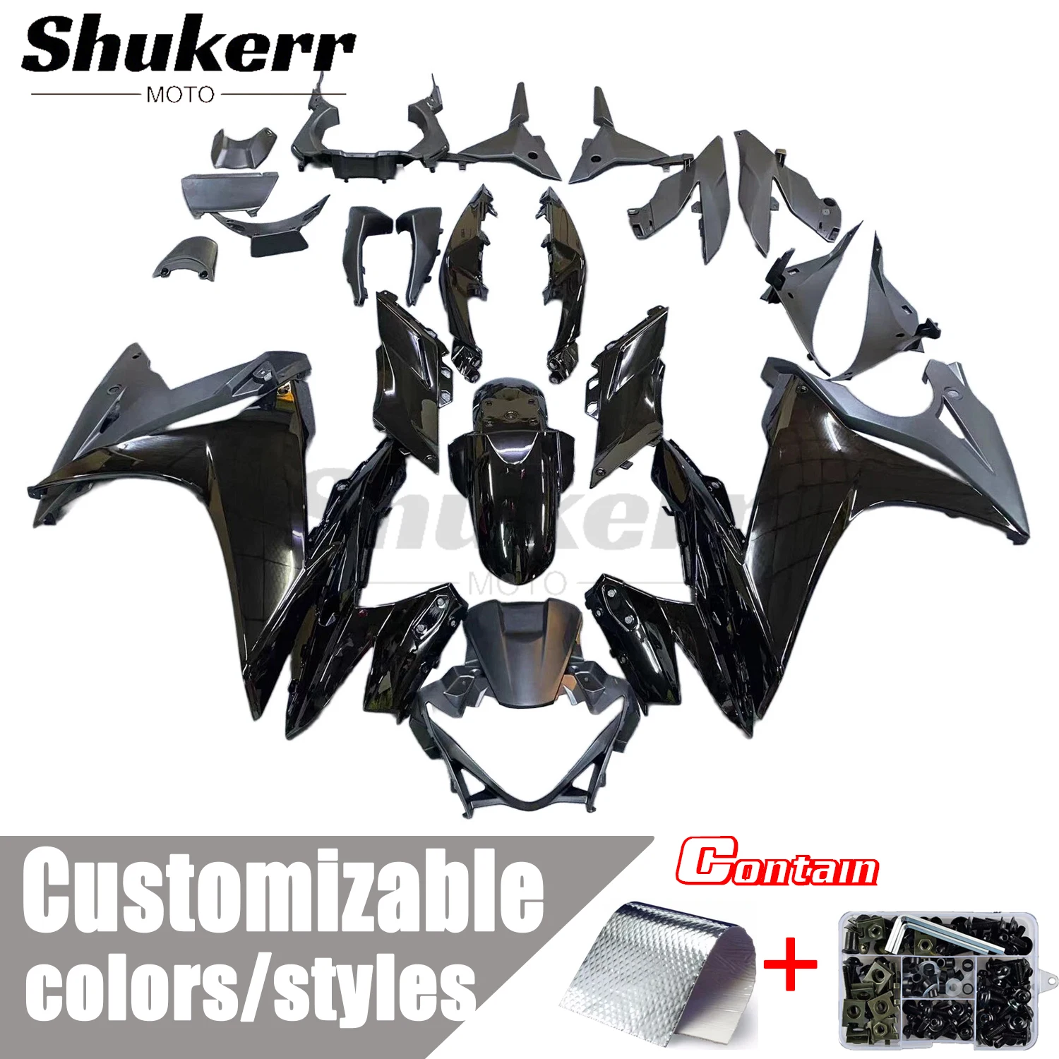 Fit for Suzuki Gsx250R 2017-2024 18 19 20 21 22 New Abs Motorcycle Plastic Fairing Kit Injection Mold Bodywork Panel Kit Black
Fit for Suzuki Gsx250R 2017-2024 18 19 20 21 22 New Abs Motorcycle Plastic Fairing Kit Injection Mold Bodywork Panel Kit Black