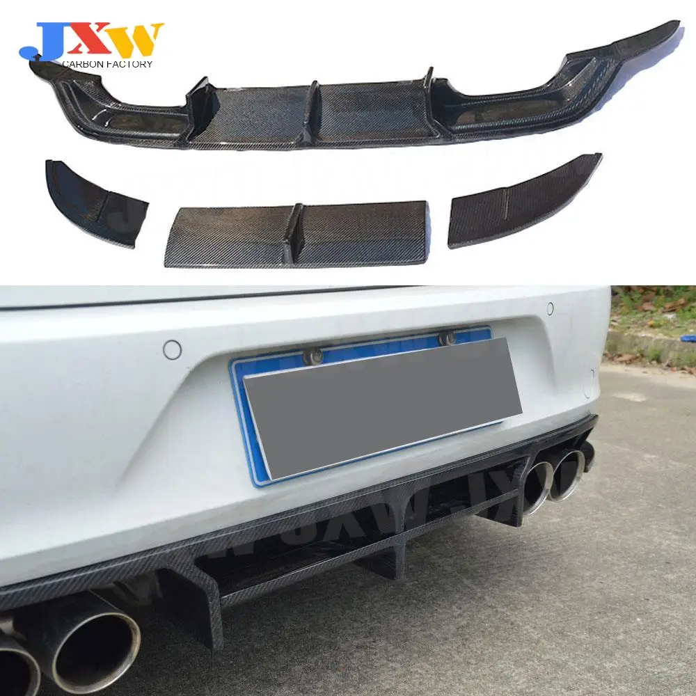 For VW Carbon Fiber Rear Bumper Diffuser Lip Spoiler Body Kit For Volkswagen Golf 7 MK7 VII Rline Hatchback 2014-2017 FRP
For VW Carbon Fiber Rear Bumper Diffuser Lip Spoiler Body Kit For Volkswagen Golf 7 MK7 VII Rline Hatchback 2014-2017 FRP