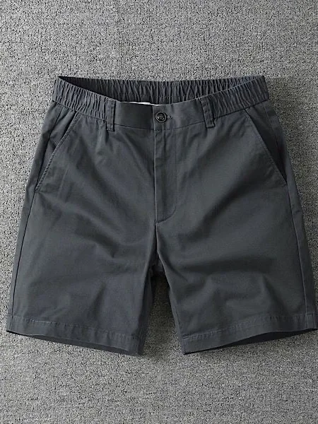 American Retro Pure Color Men's Short Pants Summer Casual Thin Elastic 34-Length Shorts Comfortable Loose Fit Cotton Shorts
American Retro Pure Color Men's Short Pants Summer Casual Thin Elastic 34-Length Shorts Comfortable Loose Fit Cotton Shorts