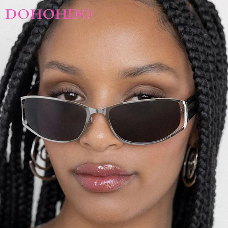 Y2K Fashion Luxury Sunglasses Futuristic Technology Oval Frame Glasses Trend Millennium Wind Travel Women Men Eyeglasses UV400
Y2K Fashion Luxury Sunglasses Futuristic Technology Oval Frame Glasses Trend Millennium Wind Travel Women Men Eyeglasses UV400