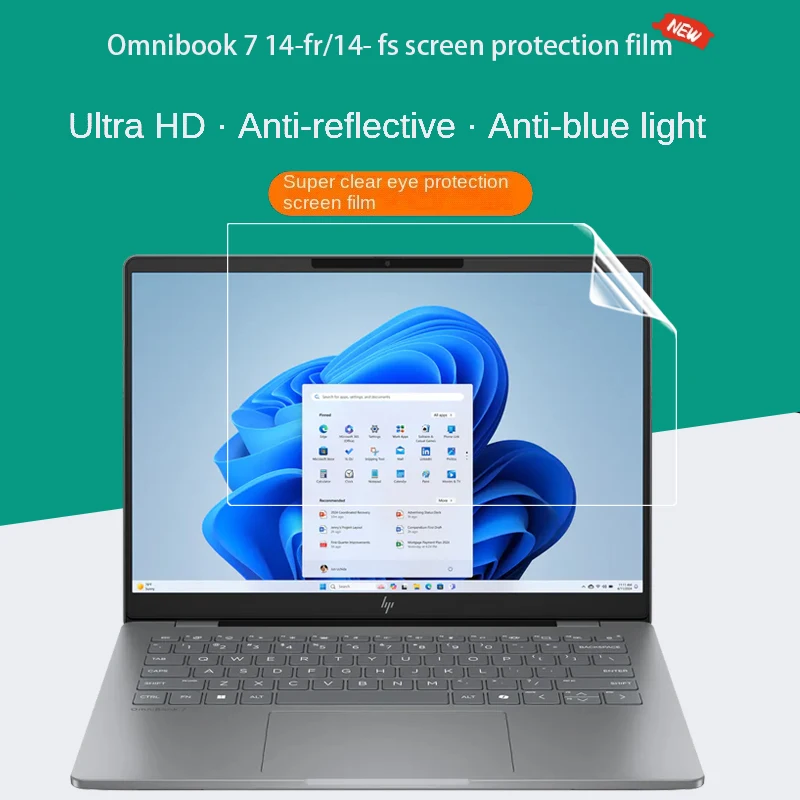 Для HP OmniBook 7 14-fs пленка для экрана 14-дюймовый 14-fr экран ноутбука 14-ew антибликовая защитная пленка 14-главая анти-подглядывающая пленка
Для HP OmniBook 7 14-fs пленка для экрана 14-дюймовый 14-fr экран ноутбука 14-ew антибликовая защитная пленка 14-главая анти-подглядывающая пленка