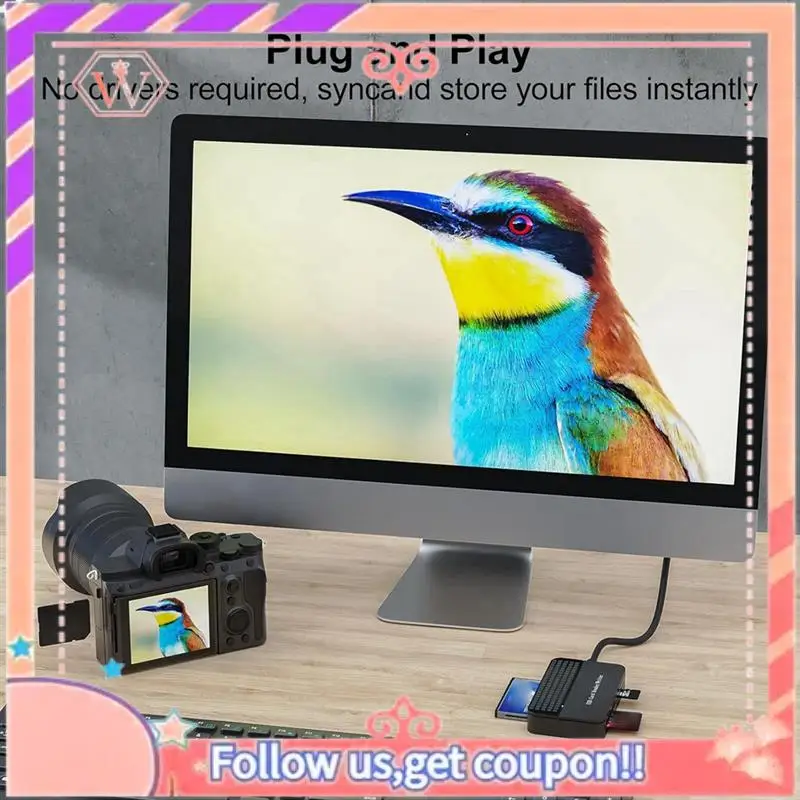 Модернизированный считыватель 4-в-1, TF SD MS CF Card Reader Адаптер для нескольких карт Внешний для компьютерной камеры Интерфейс USB C и USB 3.0 Easy I
Модернизированный считыватель 4-в-1, TF SD MS CF Card Reader Адаптер для нескольких карт Внешний для компьютерной камеры Интерфейс USB C и USB 3.0 Easy I