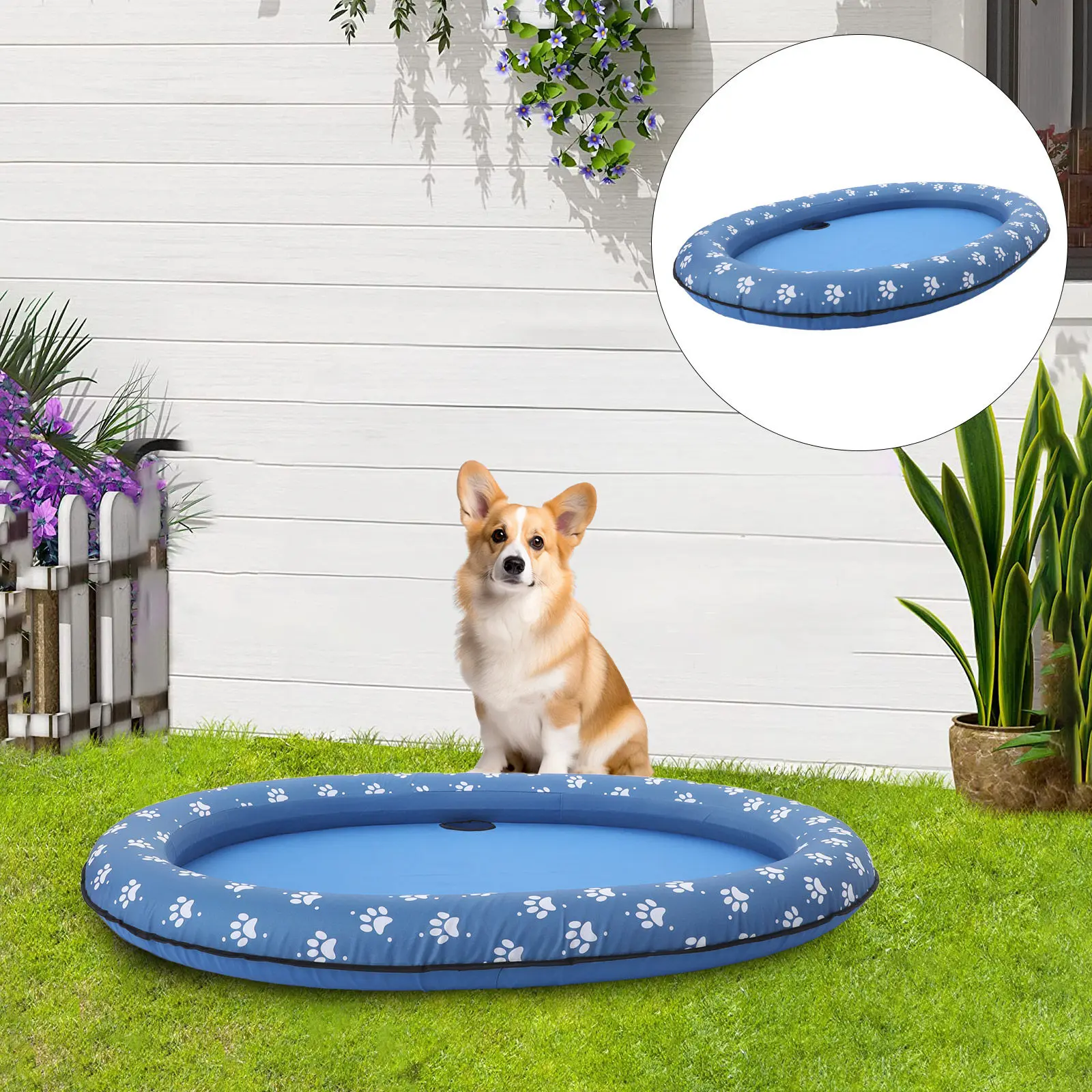 1Pcs Foldable Pet Inflatable Swimming Pool Portable Pool for Dogs Cats Floating Mat Outdoor Water Pond Summer Cooling
1Pcs Foldable Pet Inflatable Swimming Pool Portable Pool for Dogs Cats Floating Mat Outdoor Water Pond Summer Cooling