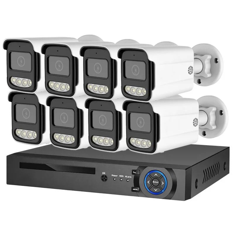 Vms 8CH POE IP Camera Kit With H.265 4K Resolution AI Smart Night Vision HDD Storage Home Security CCTV System
Vms 8CH POE IP Camera Kit With H.265 4K Resolution AI Smart Night Vision HDD Storage Home Security CCTV System