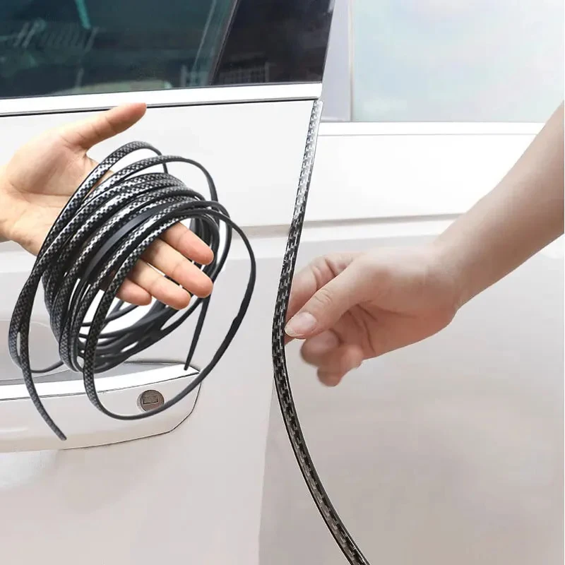 4M Carbon Fibre Car Door Anti Collision Strip Bumper Trim Edge Scratch Protector Strip Sealing Guard Styling Car Decor Sticker
4M Carbon Fibre Car Door Anti Collision Strip Bumper Trim Edge Scratch Protector Strip Sealing Guard Styling Car Decor Sticker
