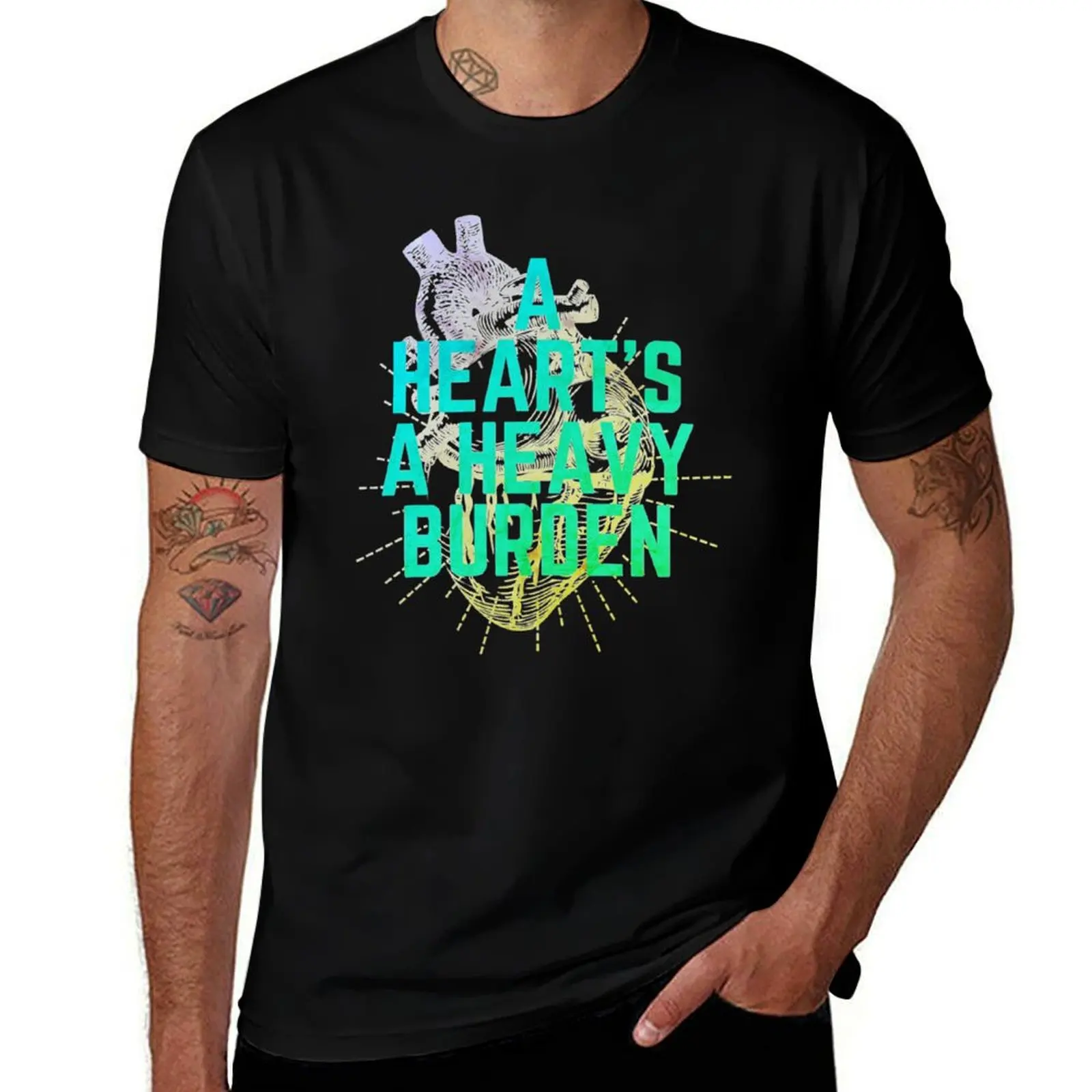 A heart is a heavy burden Green Edition Essential T-Shirt tops kawaii clothes Funny t-shirt graphics men graphic t shirts
A heart is a heavy burden Green Edition Essential T-Shirt tops kawaii clothes Funny t-shirt graphics men graphic t shirts