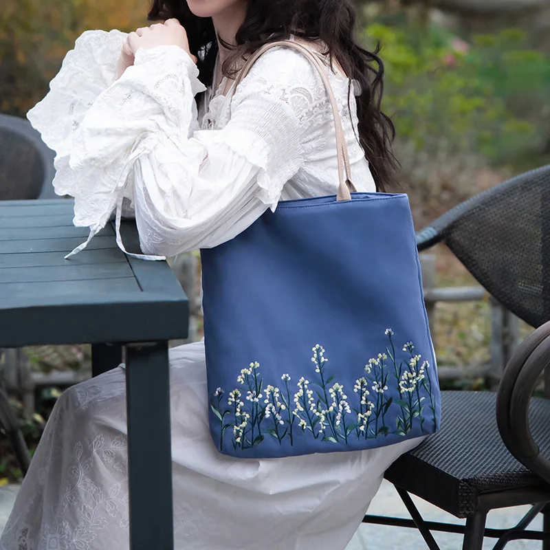 Cape-Bay Brand Women's Bag Handbag Chinese Style Spawareness Embroidered Bag Cotton and Linen Velvet Soft Fabric Tote Bag Simple and Fashionable Cotton Embroidered Bag Double-Strap Shoulder Bag Armpit Shoulder Bag Large Capacity Handbag Shopping Bag Style
Cape-Bay Brand Women's Bag Handbag Chinese Style Spawareness Embroidered Bag Cotton and Linen Velvet Soft Fabric Tote Bag Simple and Fashionable Cotton Embroidered Bag Double-Strap Shoulder Bag Armpit Shoulder Bag Large Capacity Handbag Shopping Bag Style