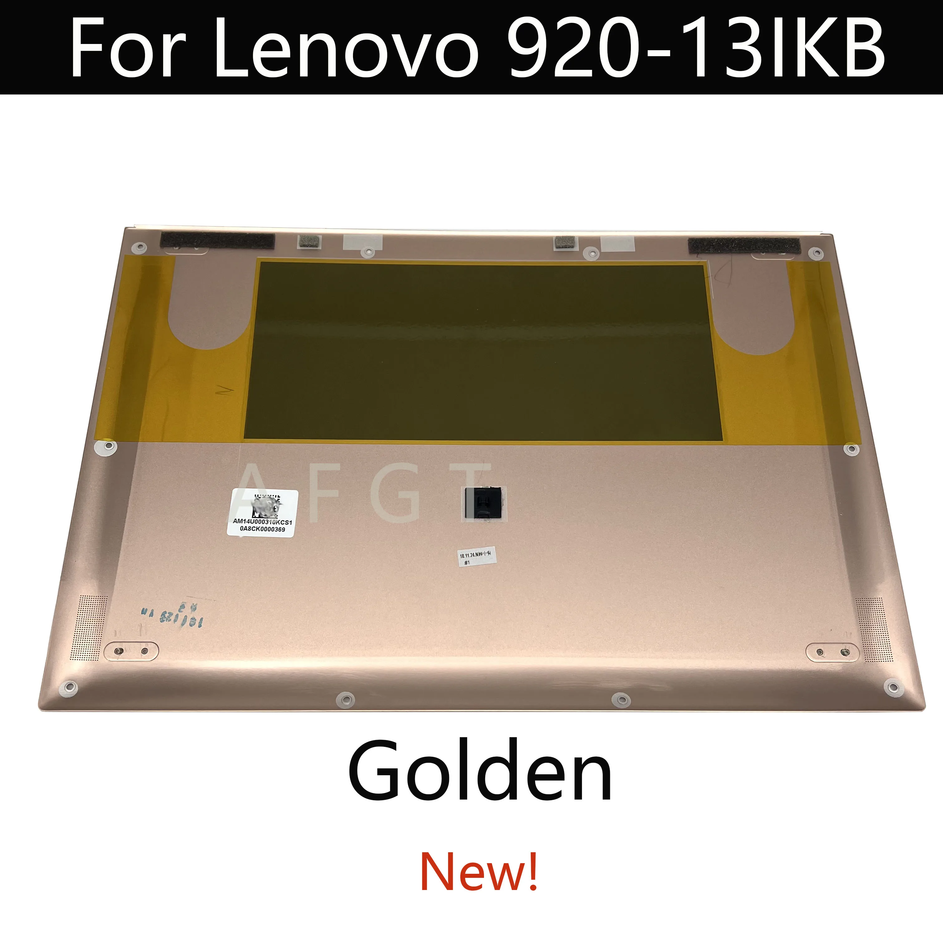 Оригинальный Новый Нижний чехол для ноутбука Lenovo YOGA 920-13IKB YOGA 6 PRO, подключается к основной крышке, золотой
Оригинальный Новый Нижний чехол для ноутбука Lenovo YOGA 920-13IKB YOGA 6 PRO, подключается к основной крышке, золотой