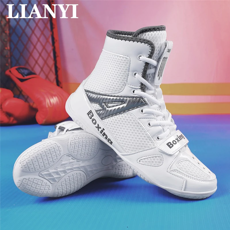 LIANYI Men's Boxing Shoes High-quality High-traction Wrestling Shoes Youth Athletic Shoes Men's Weightlifting And Fitness Shoes
LIANYI Men's Boxing Shoes High-quality High-traction Wrestling Shoes Youth Athletic Shoes Men's Weightlifting And Fitness Shoes