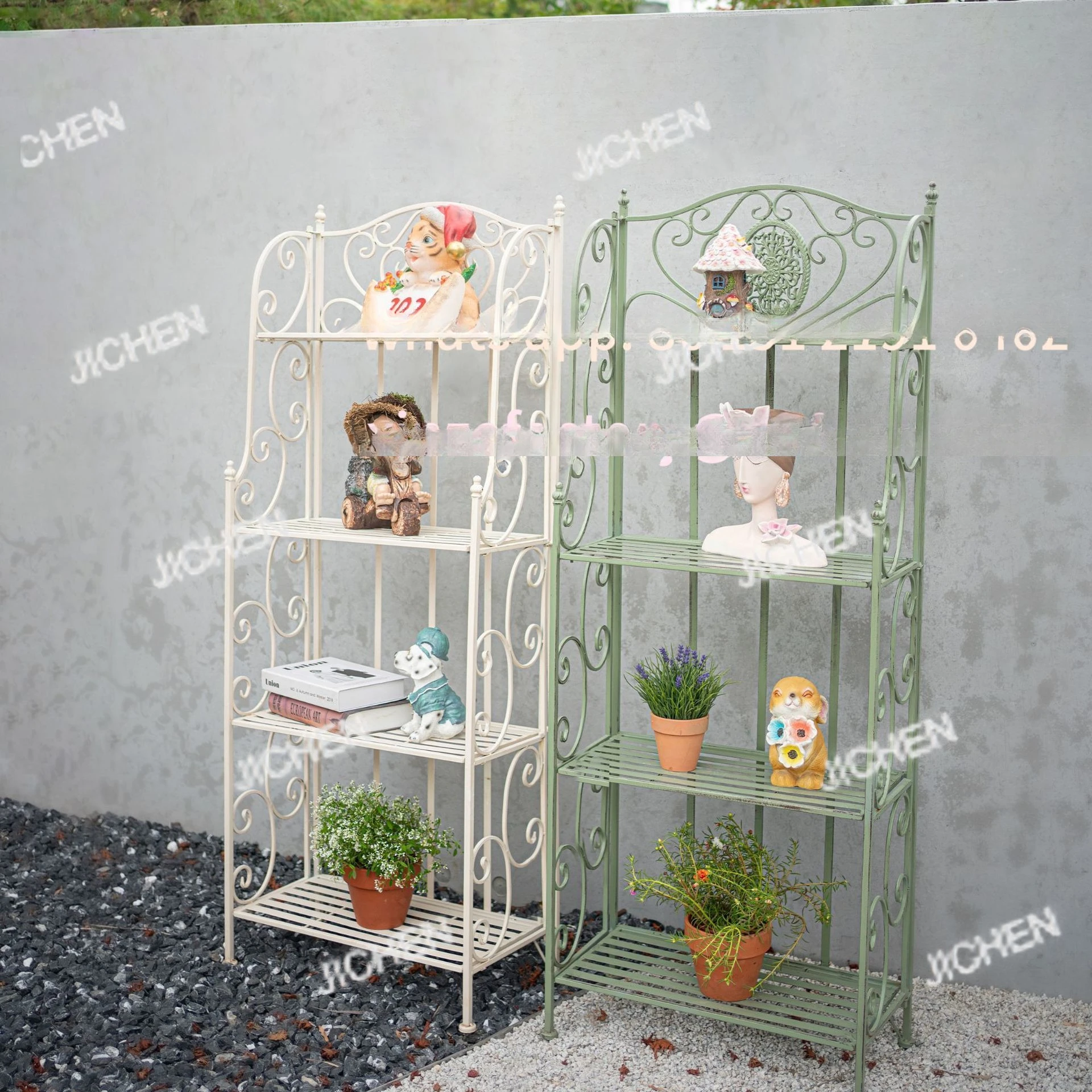 Многоярусная подставка для цветов из кованого железа JC с возможностью индивидуальной настройки
Многоярусная подставка для цветов из кованого железа JC с возможностью индивидуальной настройки