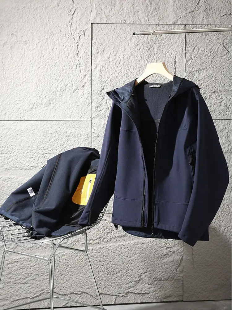 Мужская демисезонная ветрозащитная и водонепроницаемая куртка Solano: молодежная, модная, с капюшоном, приталенная, повседневная
Мужская демисезонная ветрозащитная и водонепроницаемая куртка Solano: молодежная, модная, с капюшоном, приталенная, повседневная