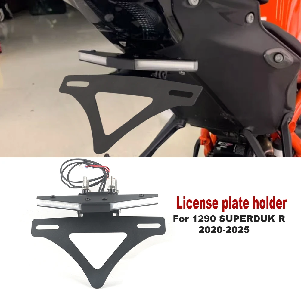 For 1290 SUPERDUK R 2020-2025 Motorcycle Accessories Rear Short Tail License Plate Holder Tailstock Bracket Kit Turn light
For 1290 SUPERDUK R 2020-2025 Motorcycle Accessories Rear Short Tail License Plate Holder Tailstock Bracket Kit Turn light