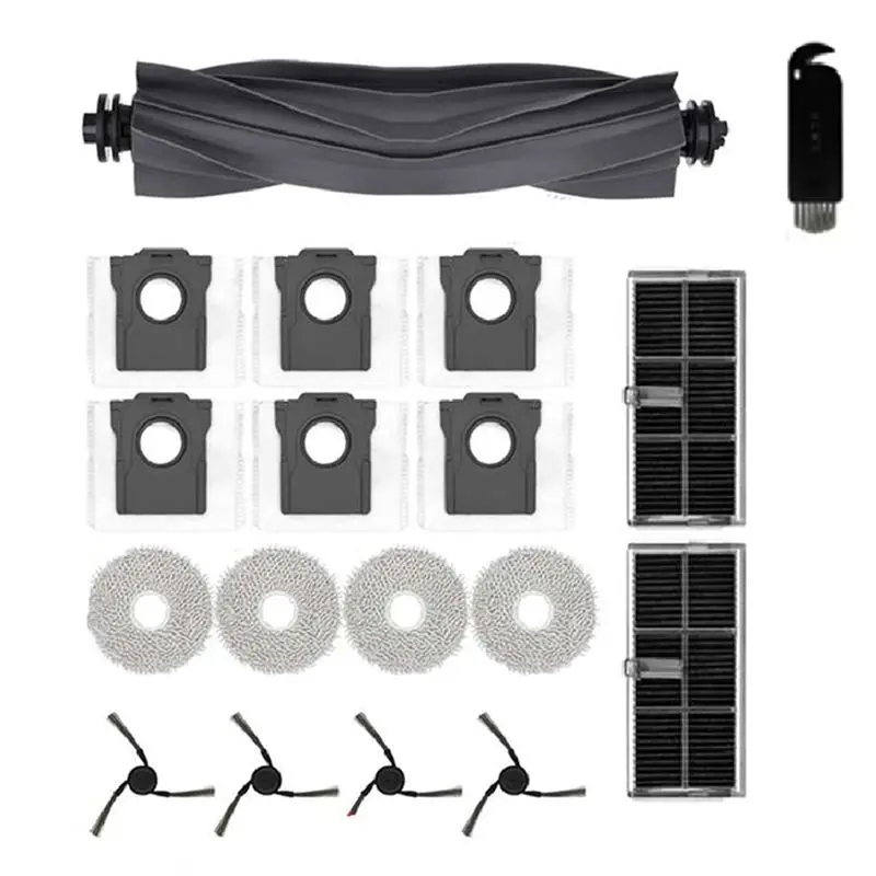 Main Roller Brush Side Brush Dust Bag Hepa Filter Accessories For Dreame X40 Ultra Robot Vacuum Cleaner
Main Roller Brush Side Brush Dust Bag Hepa Filter Accessories For Dreame X40 Ultra Robot Vacuum Cleaner