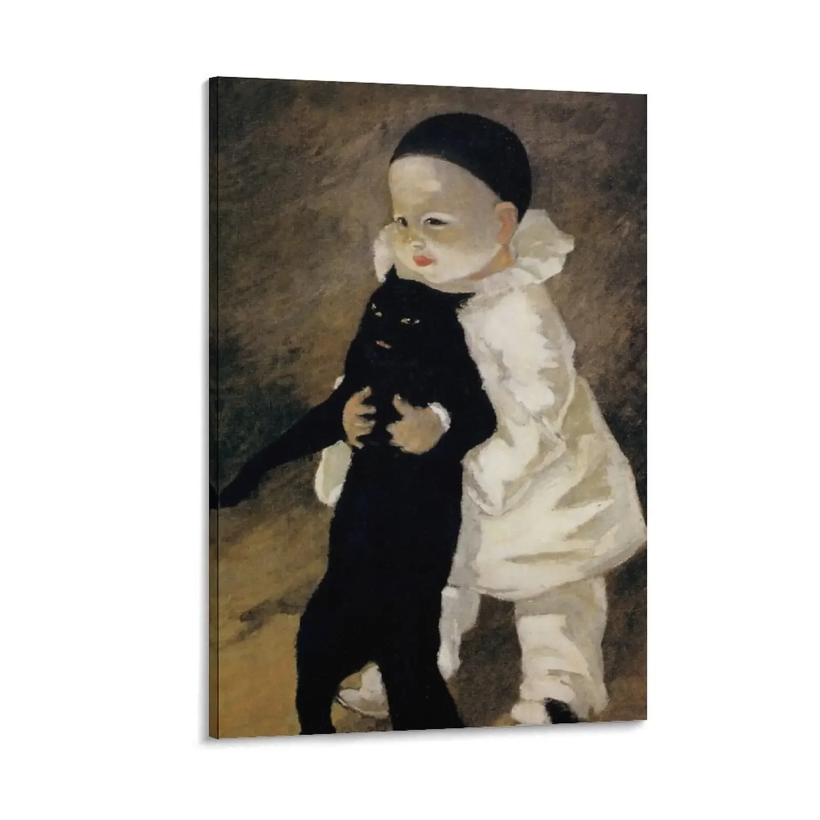 “Pierrot and the Cat” by Theophile Steinlen Canvas Painting Decor for room room decors aesthetic wall decoration poster mural
“Pierrot and the Cat” by Theophile Steinlen Canvas Painting Decor for room room decors aesthetic wall decoration poster mural