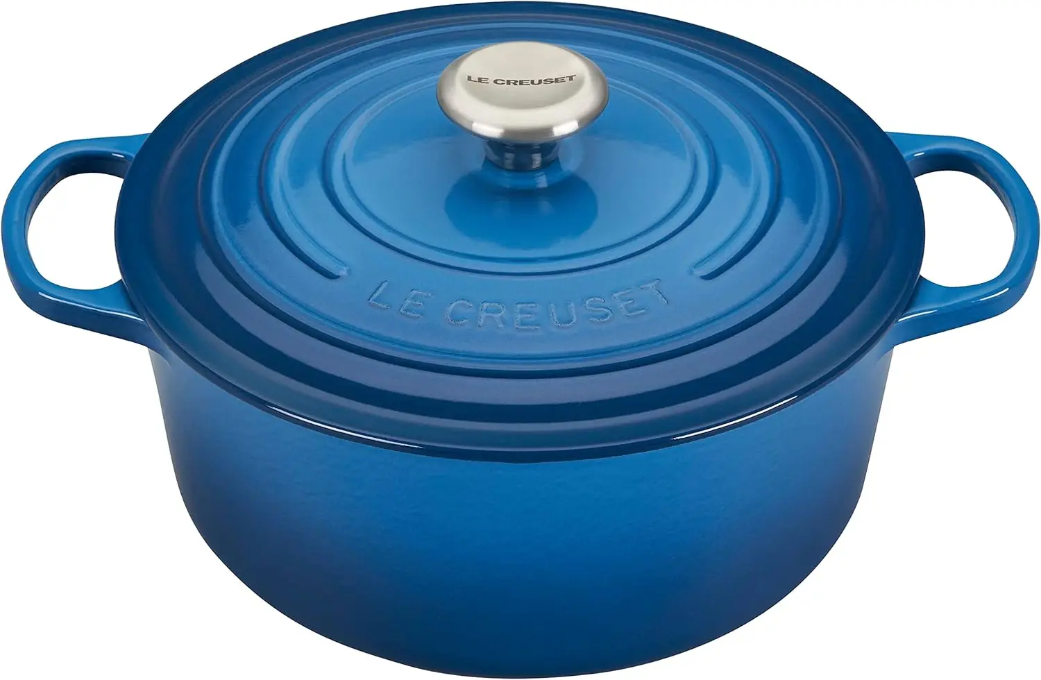 Enameled Cast Iron Signature Round Dutch Oven, 5.5 qt., Marseille
Enameled Cast Iron Signature Round Dutch Oven, 5.5 qt., Marseille