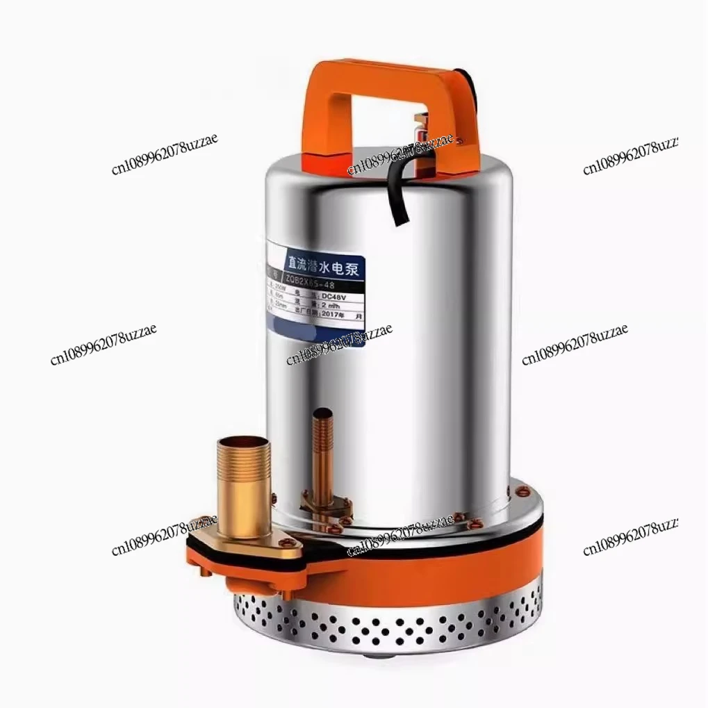 DC Submersible Pump 12V24V48V60V72V Pumping Pump Agricultural Pumping Machine Irrigation Household
DC Submersible Pump 12V24V48V60V72V Pumping Pump Agricultural Pumping Machine Irrigation Household